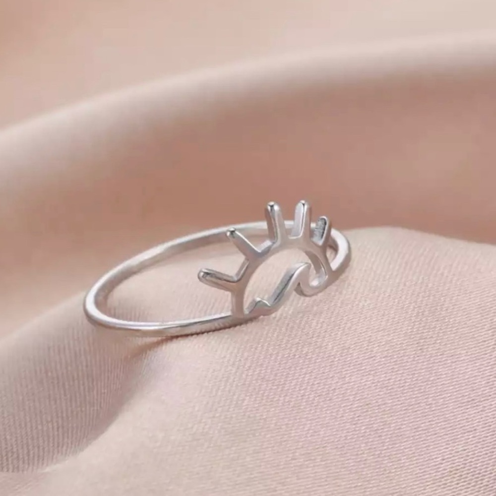 NEW ☀️ Sun & Wave Ring 🌊